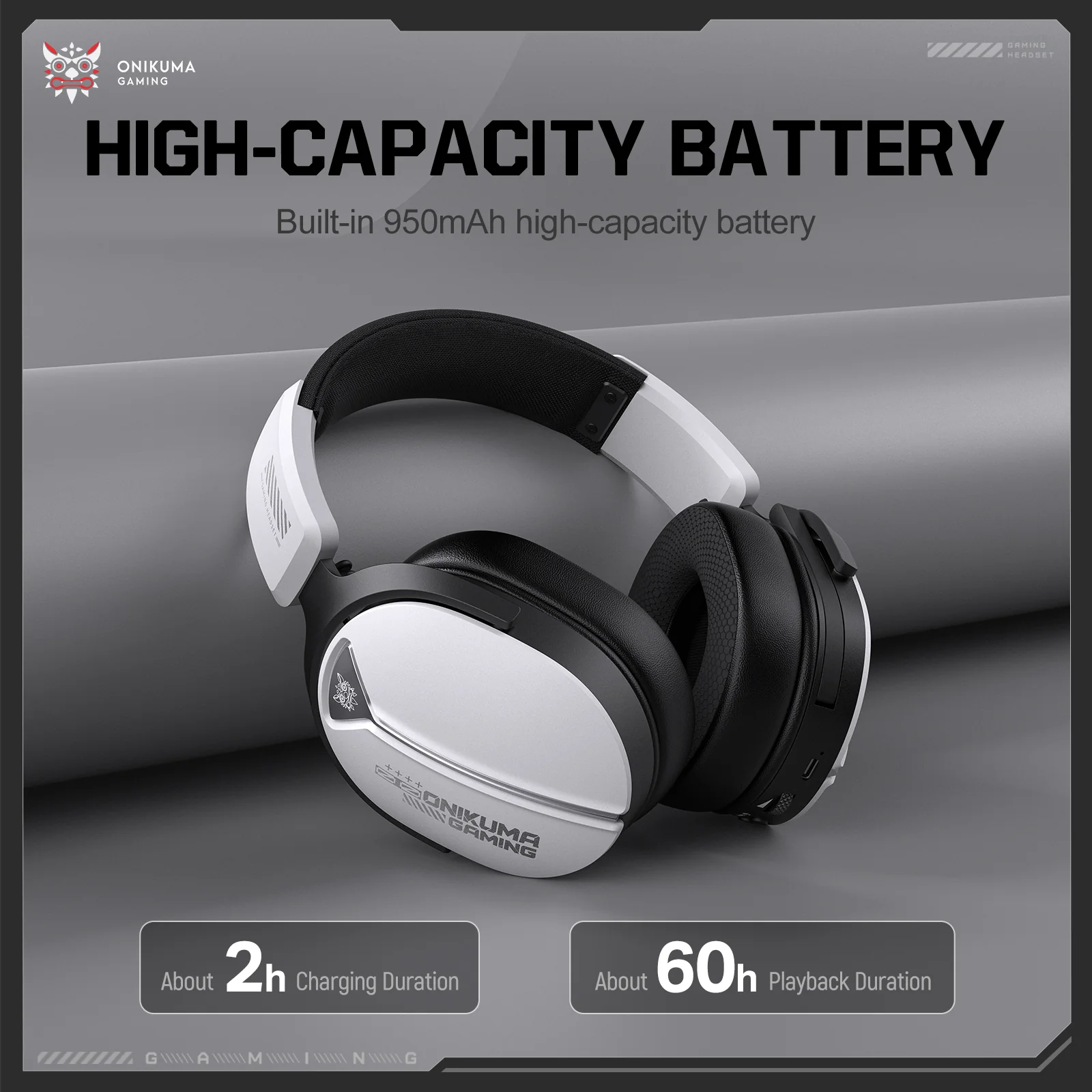 ‌GT887 Gaming Headset – Quad-Mode Connectivity, Long-Lasting Battery & Crystal-Clear Audio - Image 9