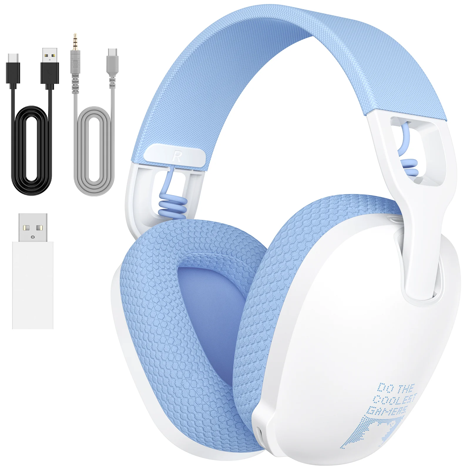 ONIKUMA B2 Headset Headworn Bluetooth 2.4g Wireless Wired Three Mode Lightweight E-Sports Gamer Headphone - Image 14