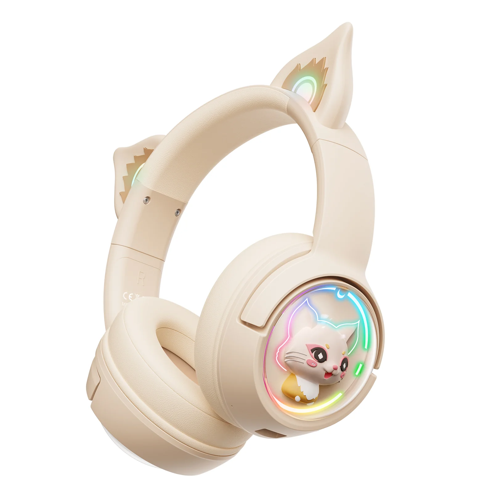 ONIKUMA B5 RGB Cat Ear Bluetooth Wireless Gaming Headset - Image 8