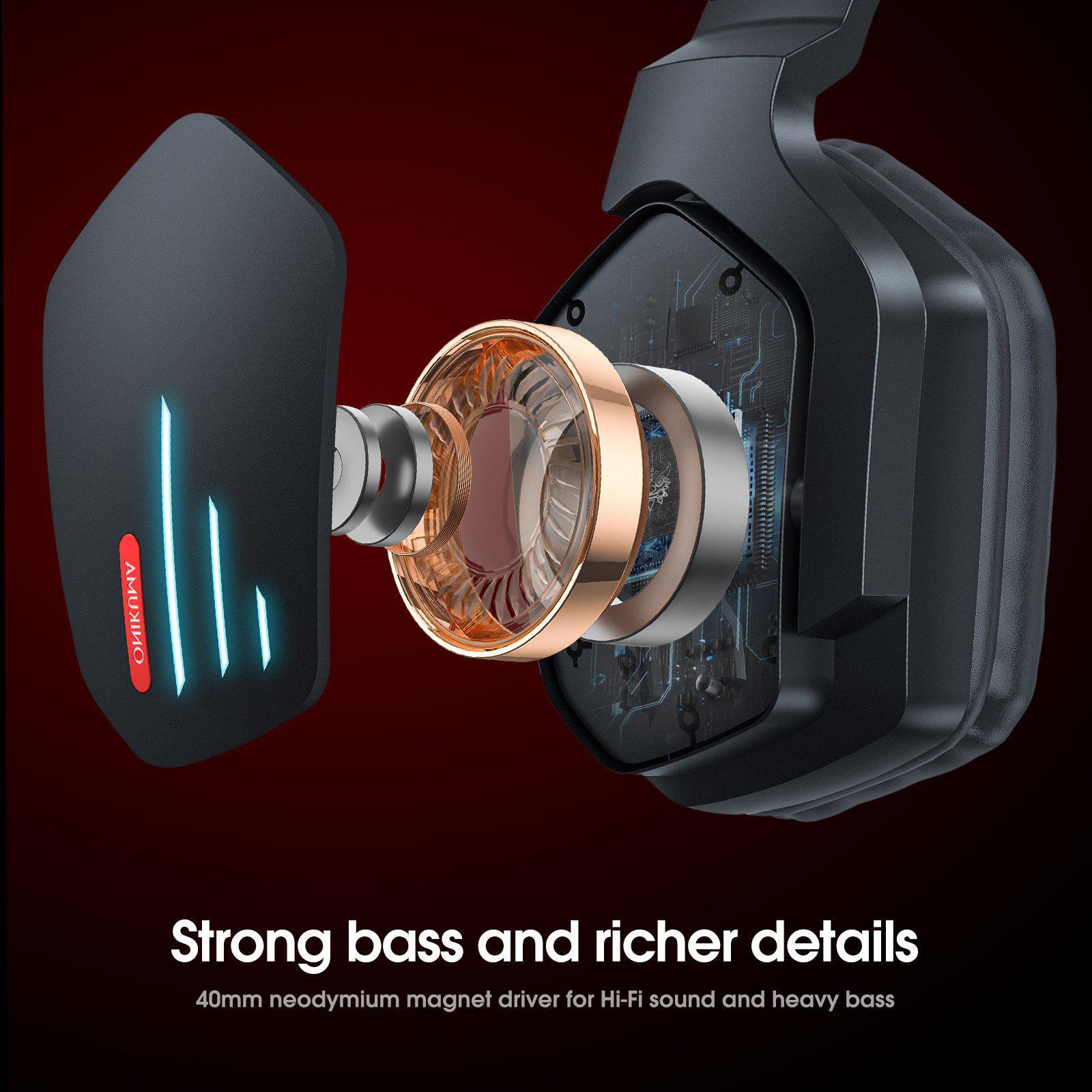 ONIKUMA B60 Wireless Bluetooth Gaming Headset - Image 3
