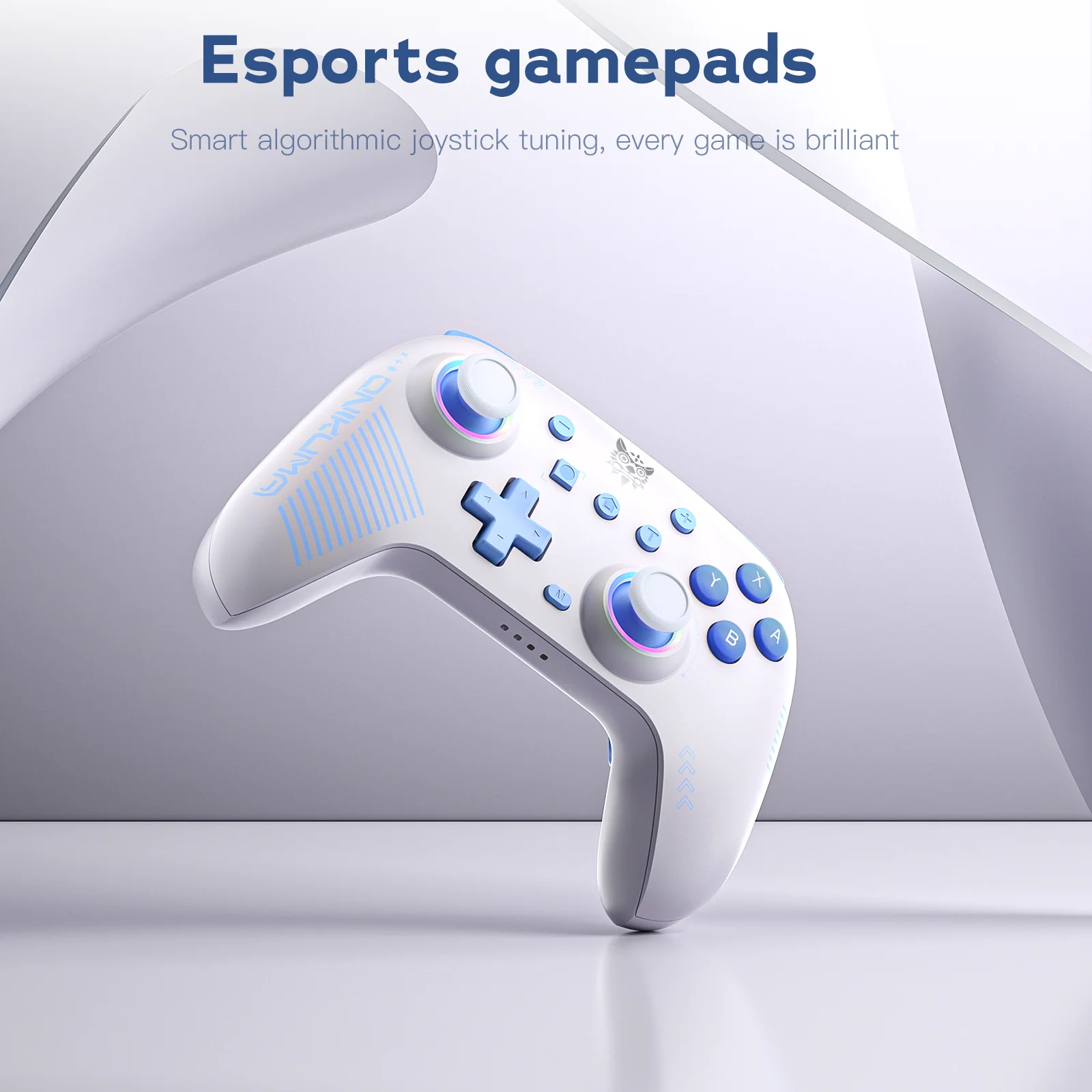 ONIKUMA C1 Wireless Controller Compatible with Nintendo Switch/Switch Lite, Bluetooth Pro Controller with Turbo, Motion, Vibration, Wake-up, Headphone Jack and Breathing LED Light - Image 4