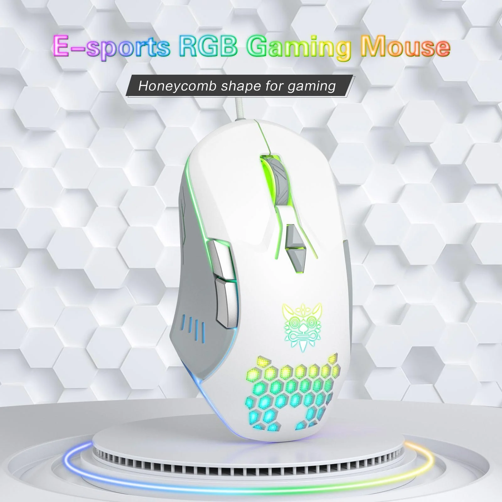 ONIKUMA CW902 Wired Gaming Mouse With Colorful Lighting - Image 15