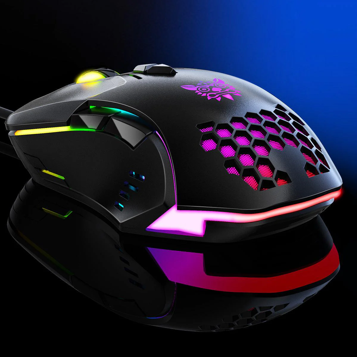 ONIKUMA CW902 Wired Gaming Mouse With Colorful Lighting - Image 7