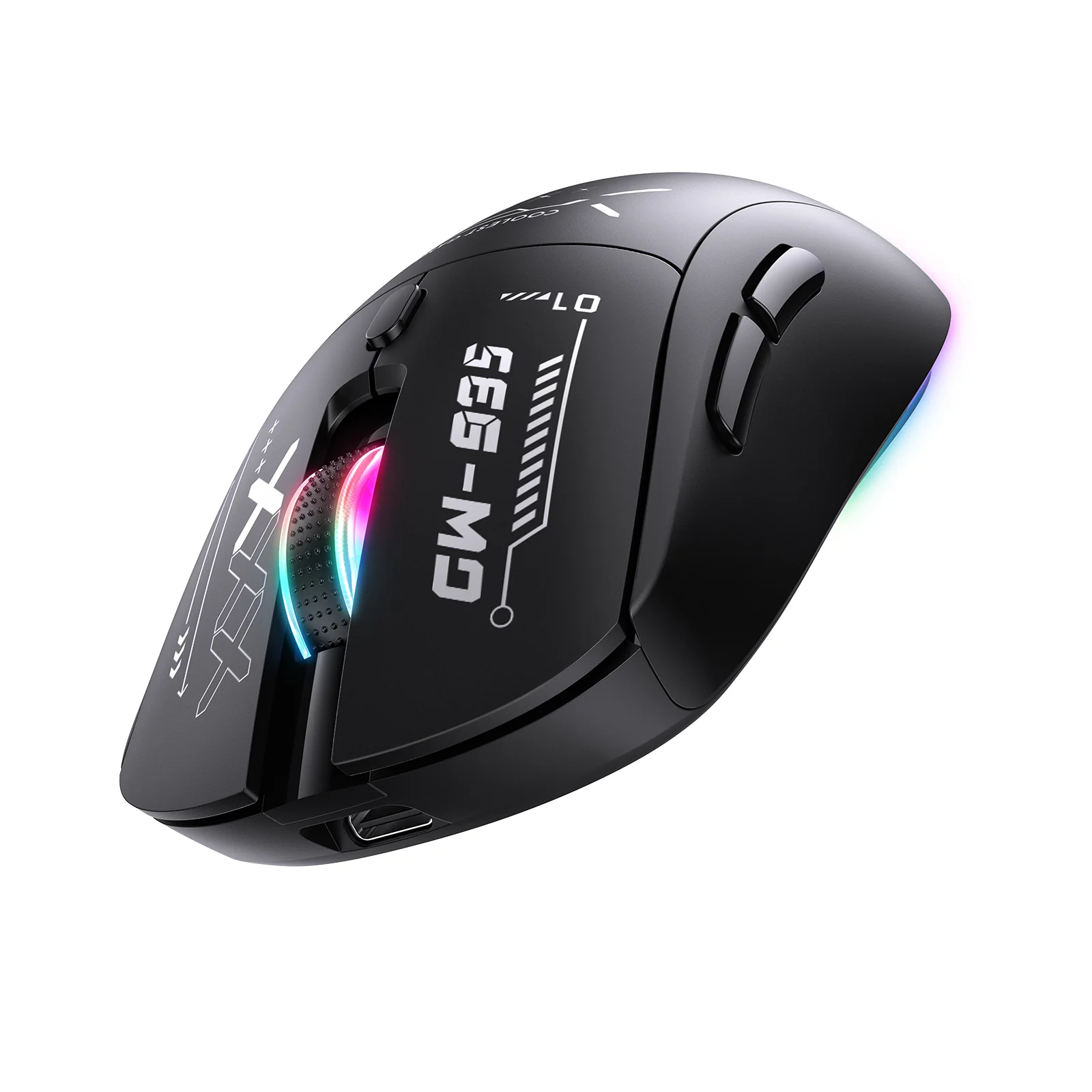 ONIKUMA CW935 Triple-Mode Ergonomic Wireless Gaming Mouse with 6 DPI Settings & Hidden Receiver - Image 9