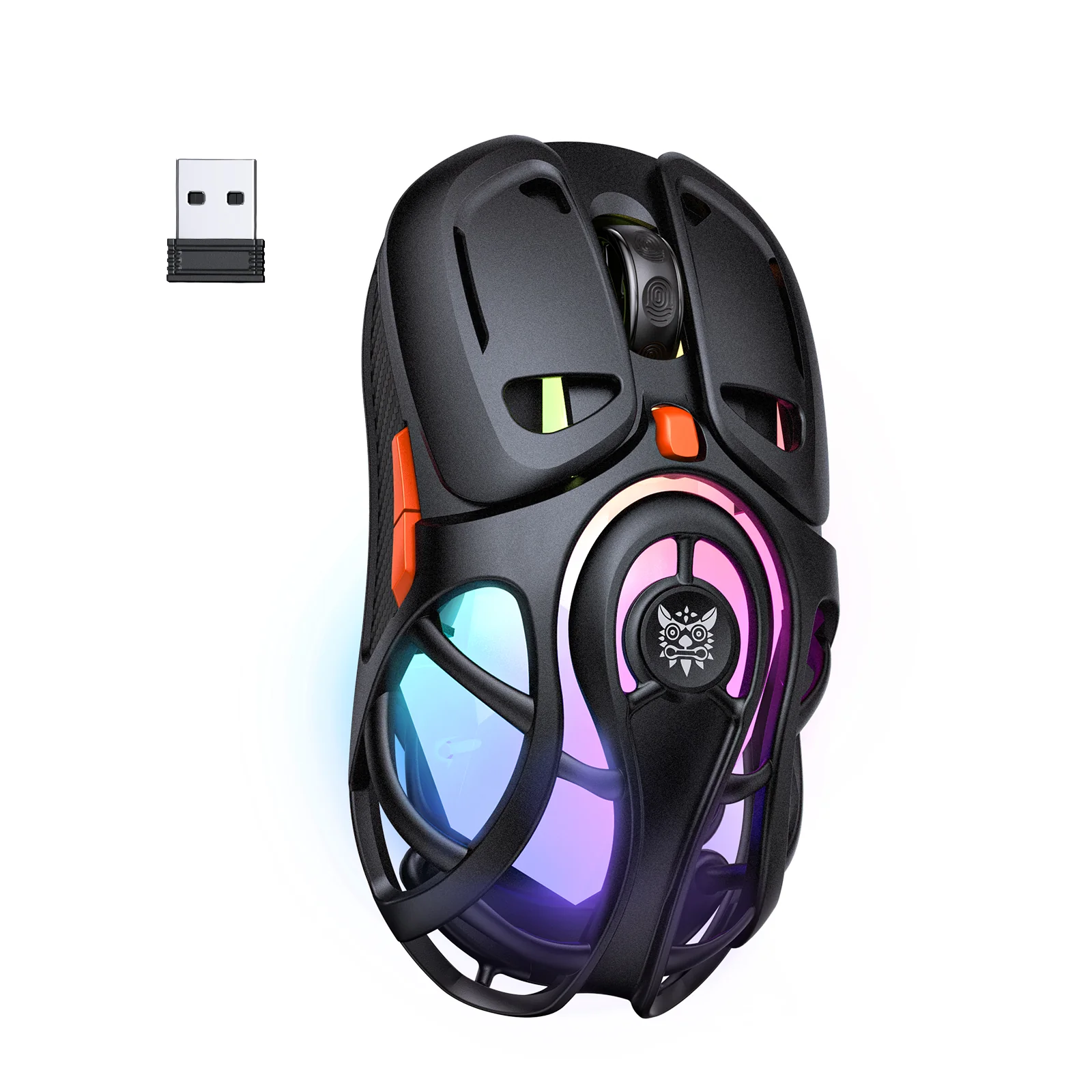 ONIKUMA DM02 Tri-Mode RGB Gaming Mouse - Lightweight Honeycomb Shell, 1000Hz Polling Rate & 6-Level DPI - Image 15
