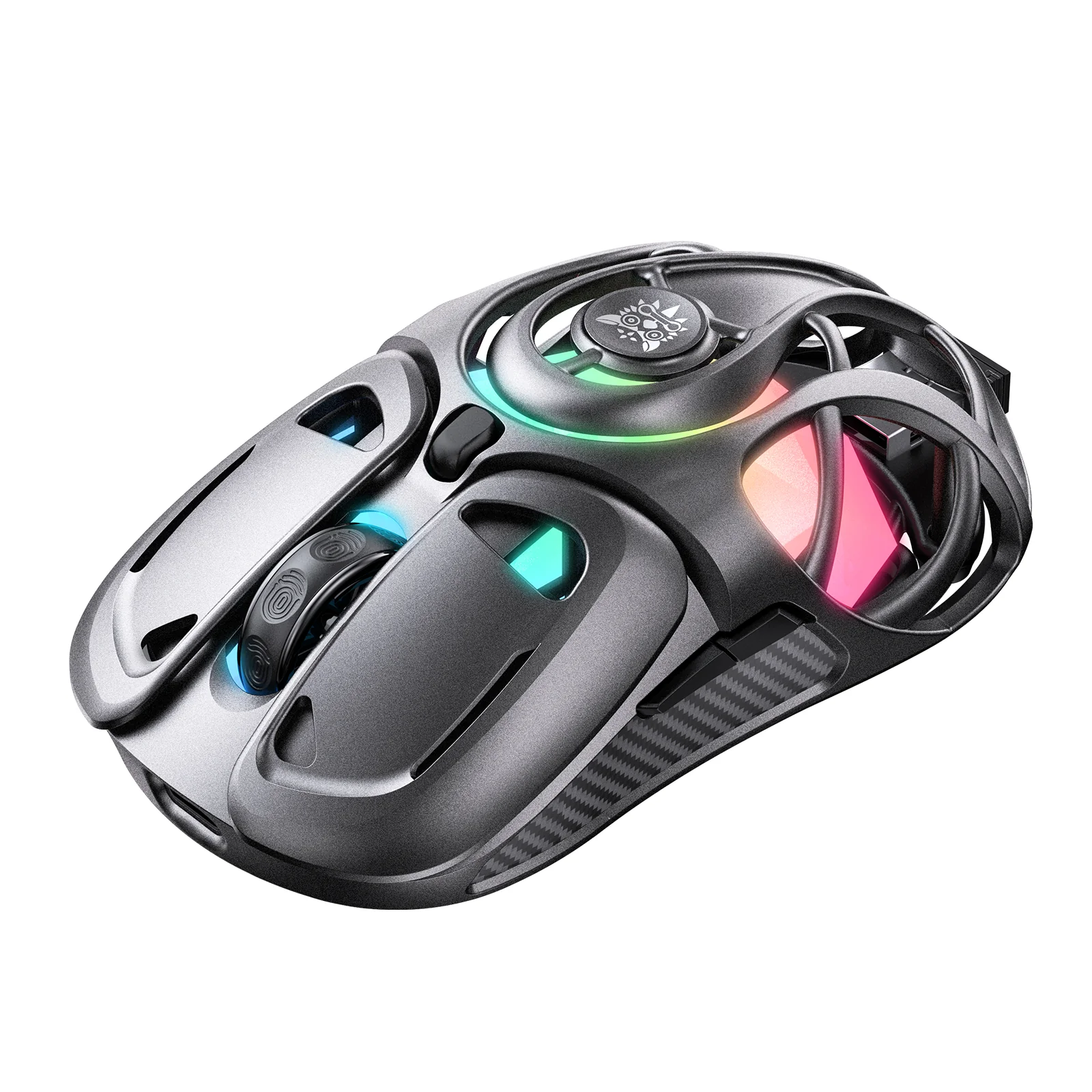 ONIKUMA DM02 Tri-Mode RGB Gaming Mouse - Lightweight Honeycomb Shell, 1000Hz Polling Rate & 6-Level DPI - Image 16