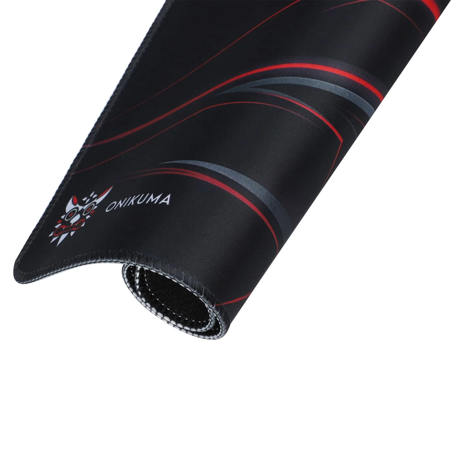 ONIKUMA G4 Black/Red Large Gaming Mouse Pad 350*300*2mm - Image 4