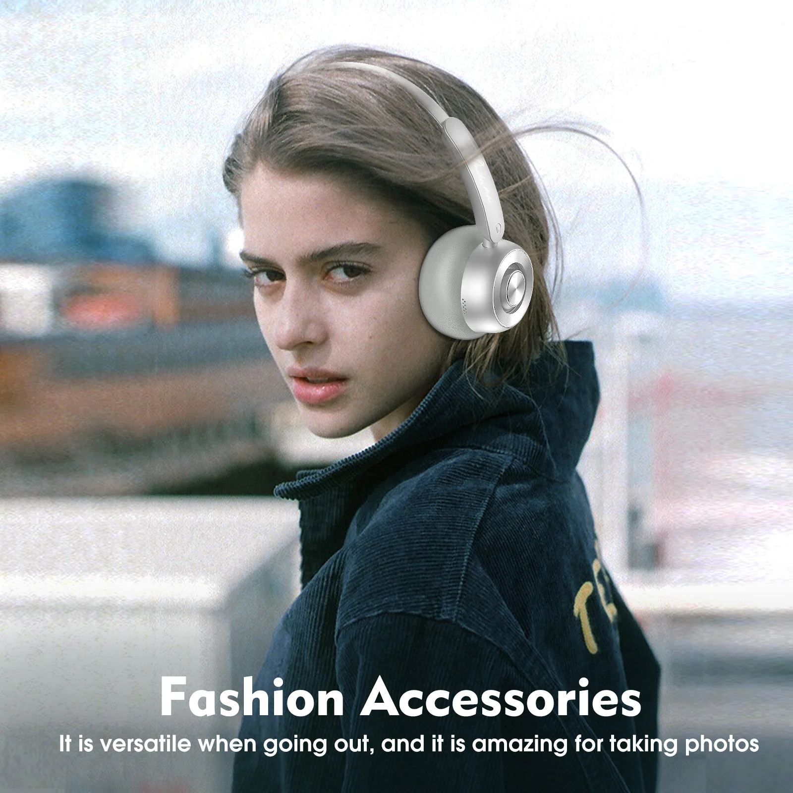 ONIKUMA GT820 Fashion Headphones Headset Headworn Bluetooth Wirelss Lightweight Headphone - Image 14