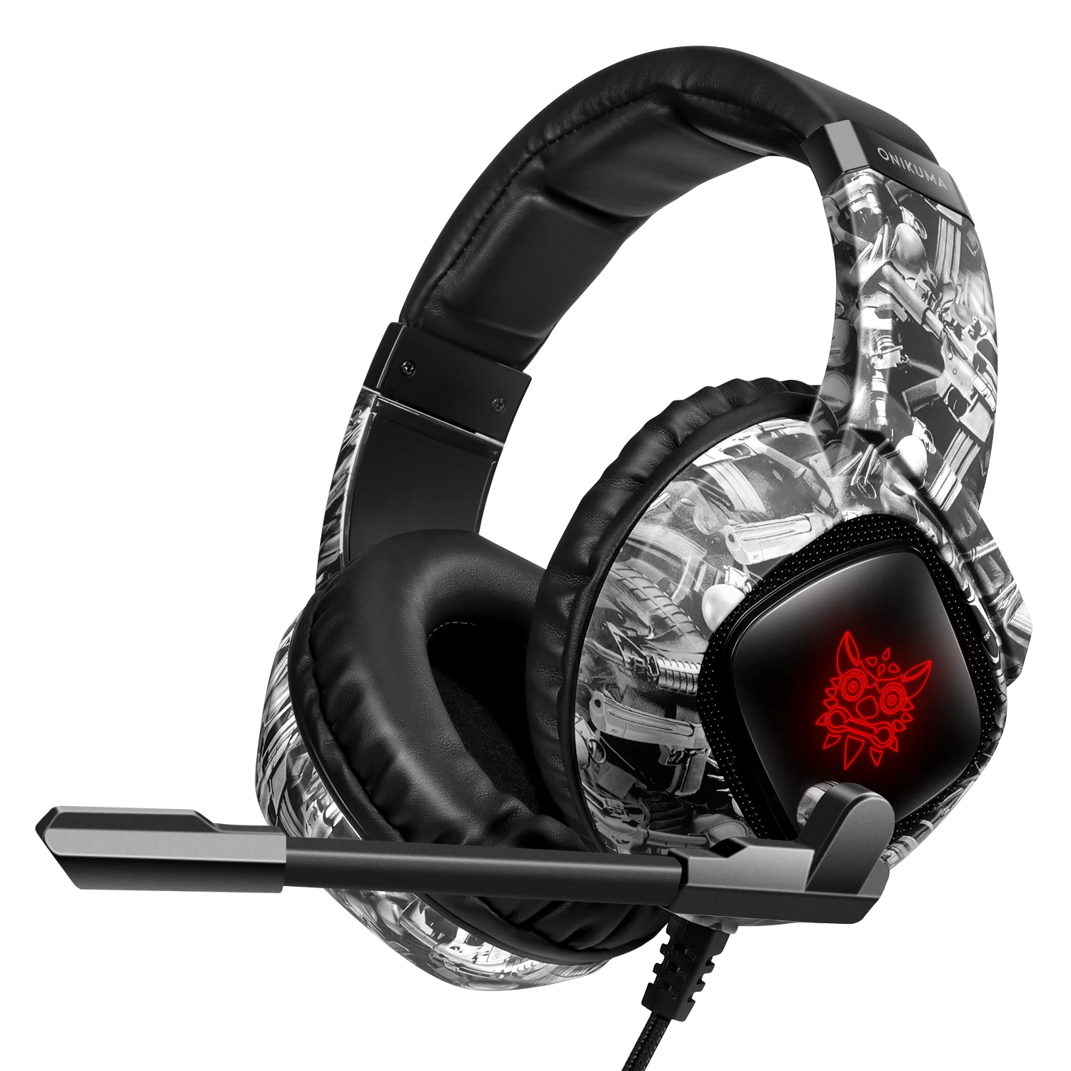 ONIKUMA K19 Professional Gaming Headphone with RGB LED Backlight - Image 16