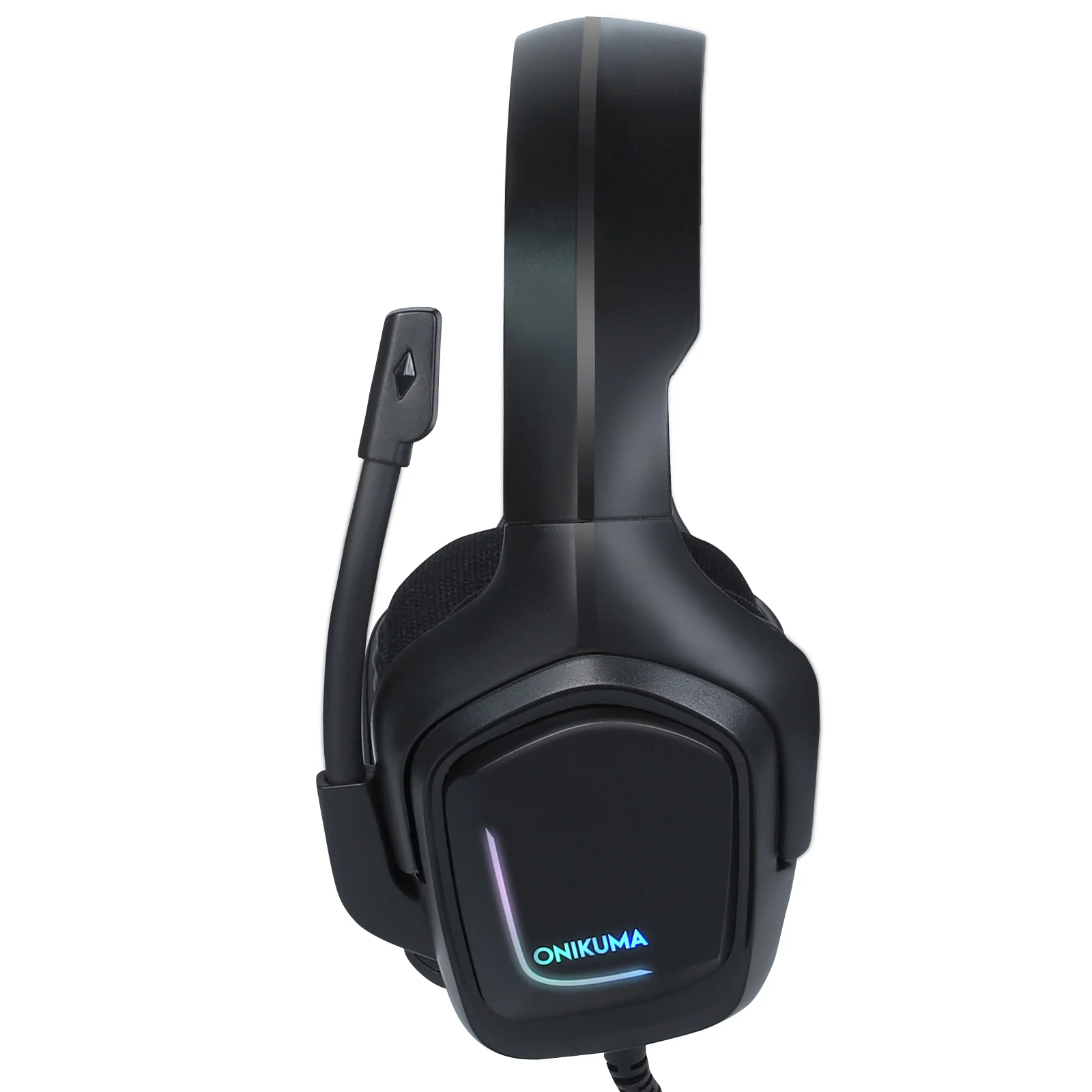 ONIKUMA K20 Wired Gaming Headsets With Microphone RGB Light - Image 3