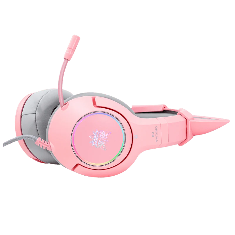 ONIKUMA K9 RGB Stereo Gaming Headset with Cat Ears for PS4, Xbox, PC and Switch - Image 5