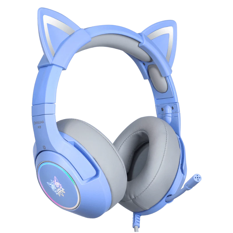 ONIKUMA K9 RGB Stereo Gaming Headset with Cat Ears for PS4, Xbox, PC and Switch - Image 8