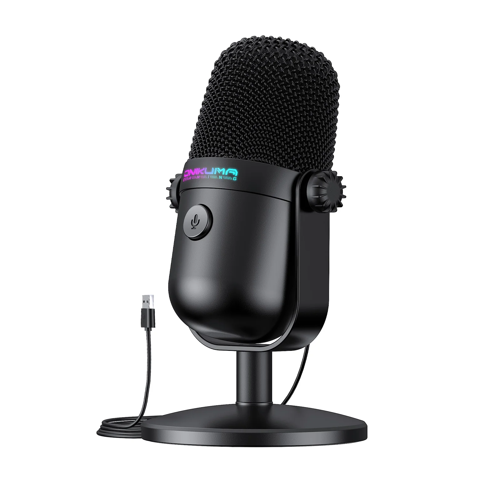 ONIKUMA M830 USB Condenser Gaming Microphone Mini USB Microphone - Image 9