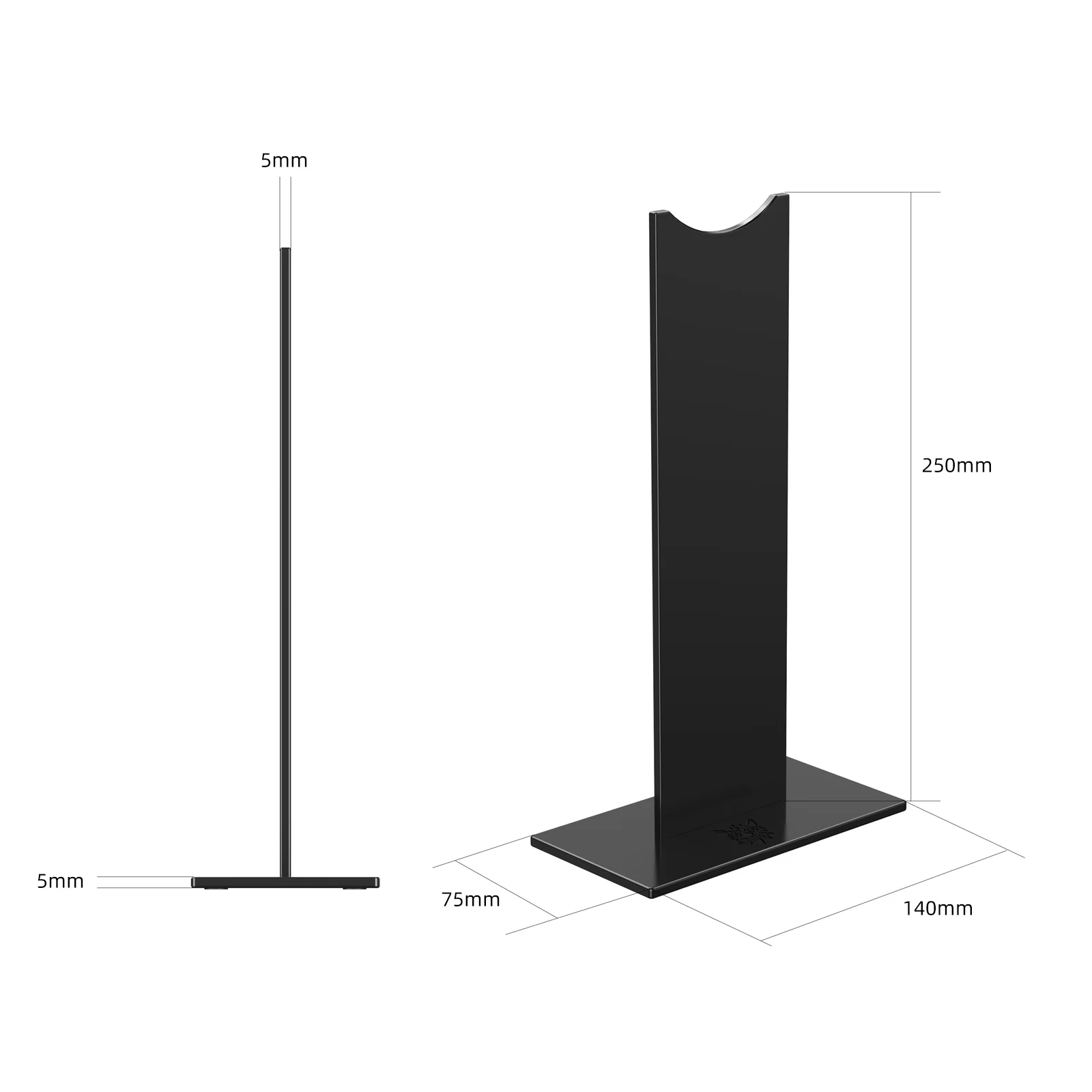 ONIKUMA  ST-1 Stable Anti-Slip ABS Gaming Headphone Stand - Image 9
