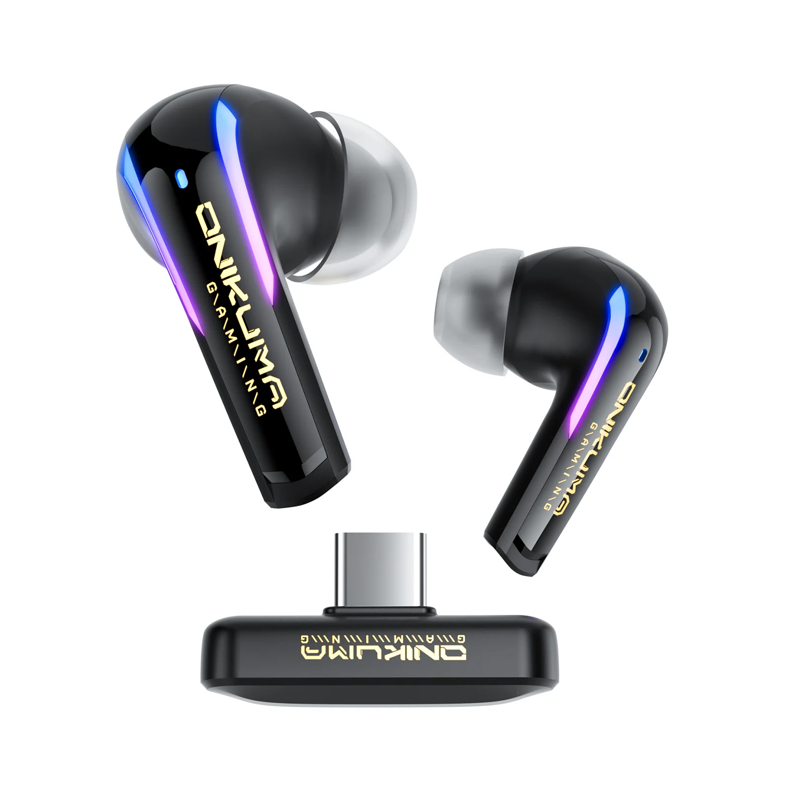 ONIKUMA T27 2.4G Wireless Gaming Earbuds with ENC Mic - Image 16