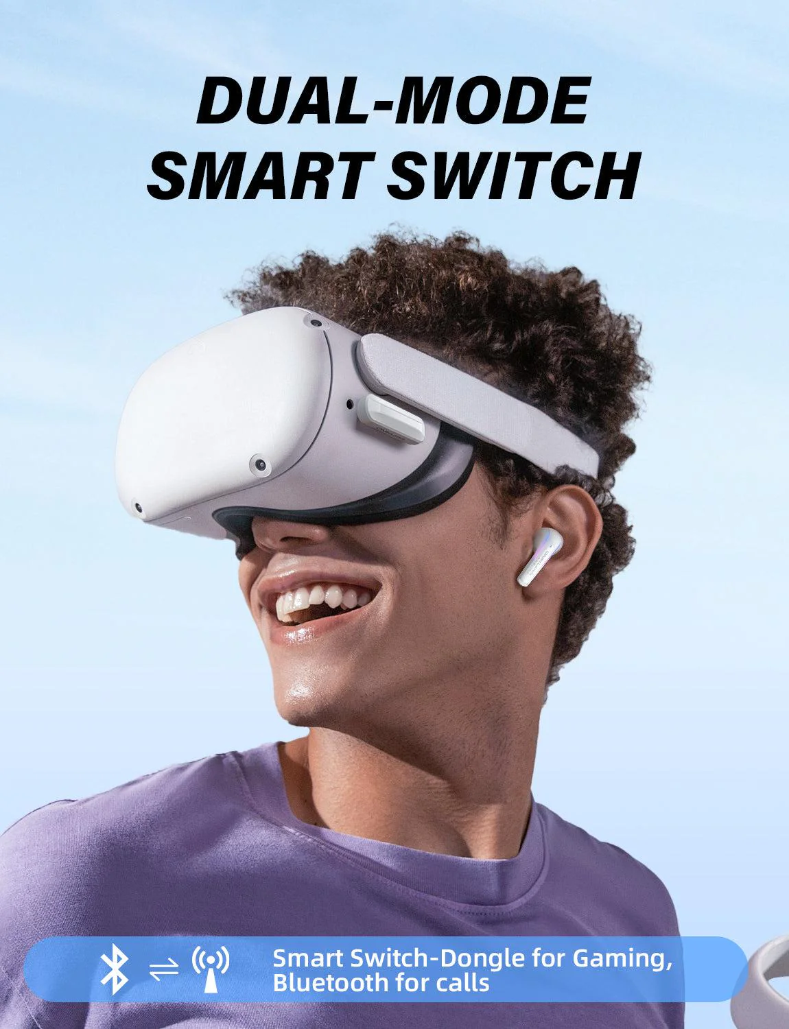 ONIKUMA T27 2.4G Wireless Gaming Earbuds with ENC Mic - Image 3