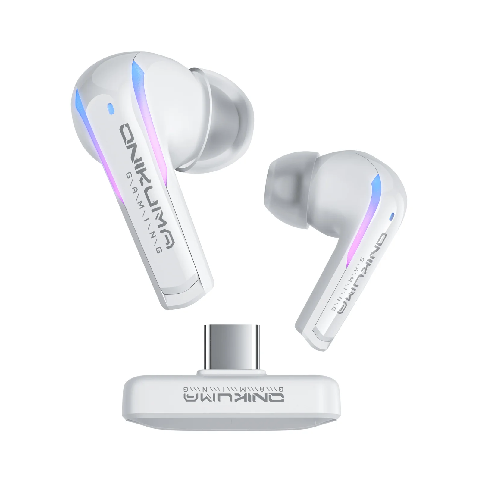 ONIKUMA T27 2.4G Wireless Gaming Earbuds with ENC Mic - Image 8