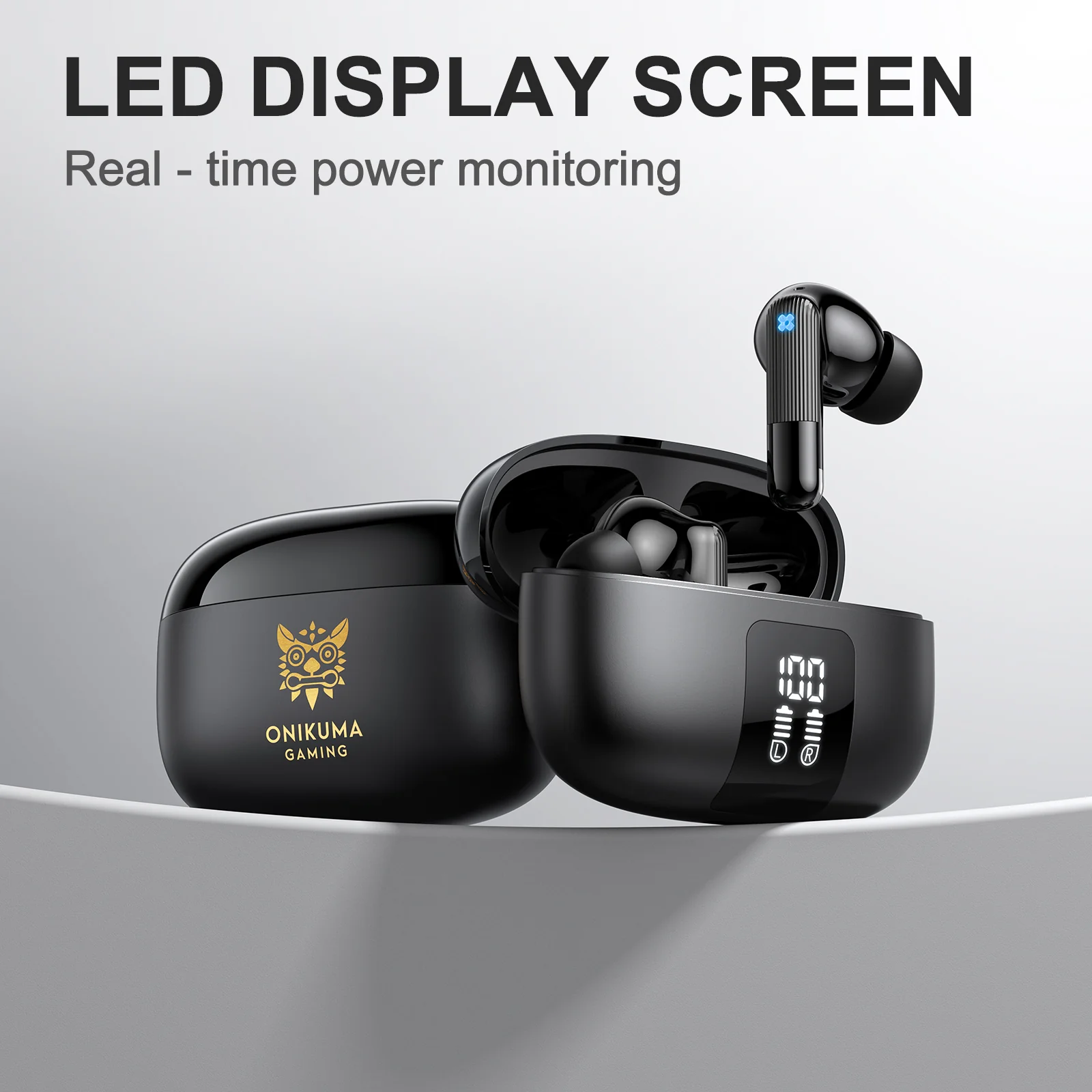 ONIKUMA TX612 Gaming Earbuds -Low Latency Gaming Headset, Hi-Fi Sound for PS5, Quest 3S/3/2, Nintendo Switch, Steam Deck - Image 7