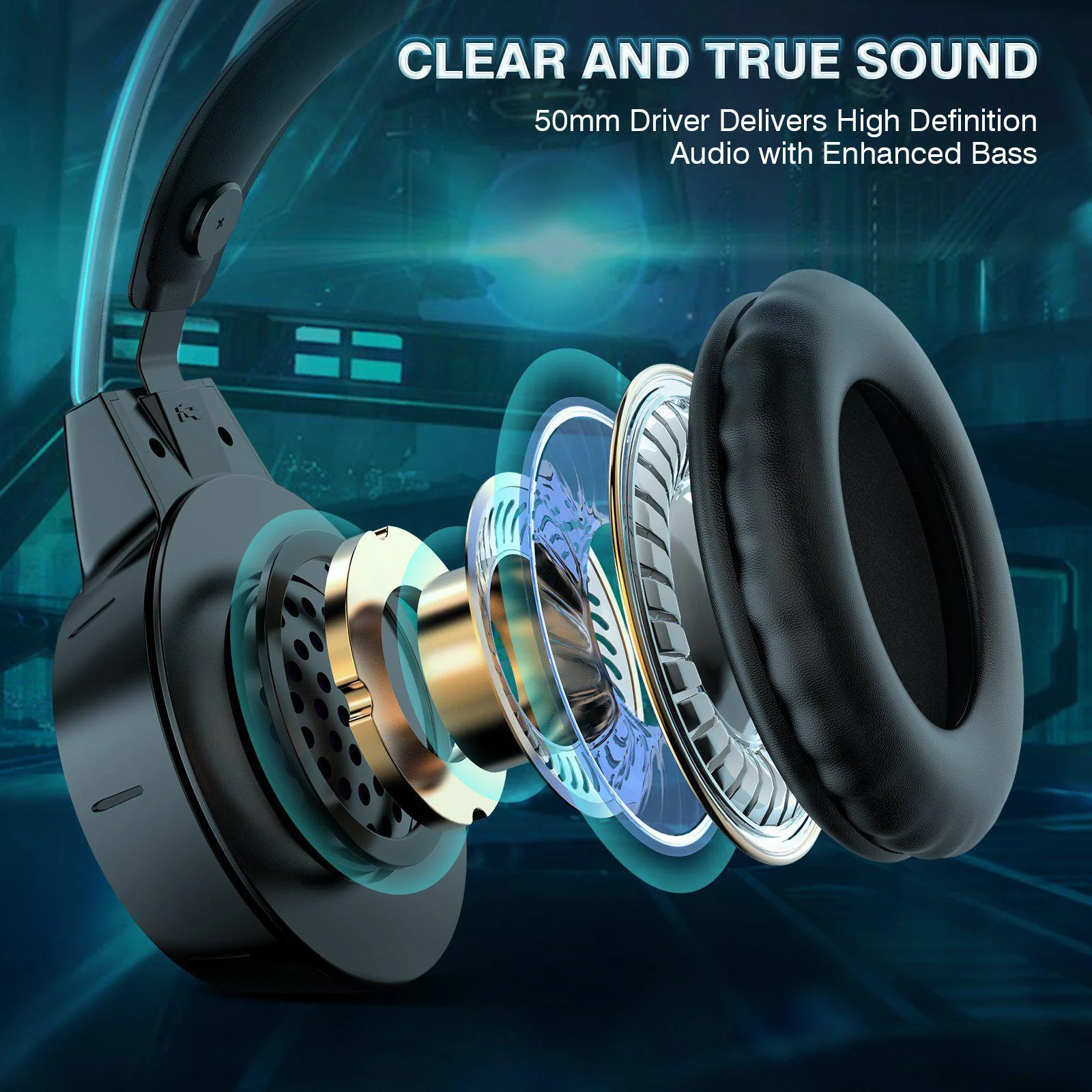 ONIKUMA X15 PRO Double-Head Beam Noise Cancelling Microphone Durable Stereo Surround Gaming Headphones RGB Audifonos Alambricos Gaming Headset - Image 4