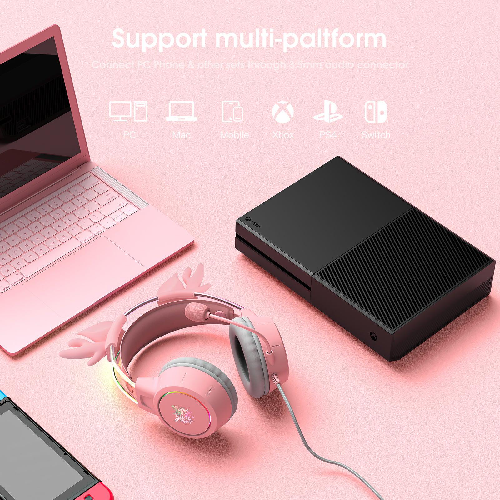 ONIKUMA X15 PRO Deer Ear Headphones - Image 12