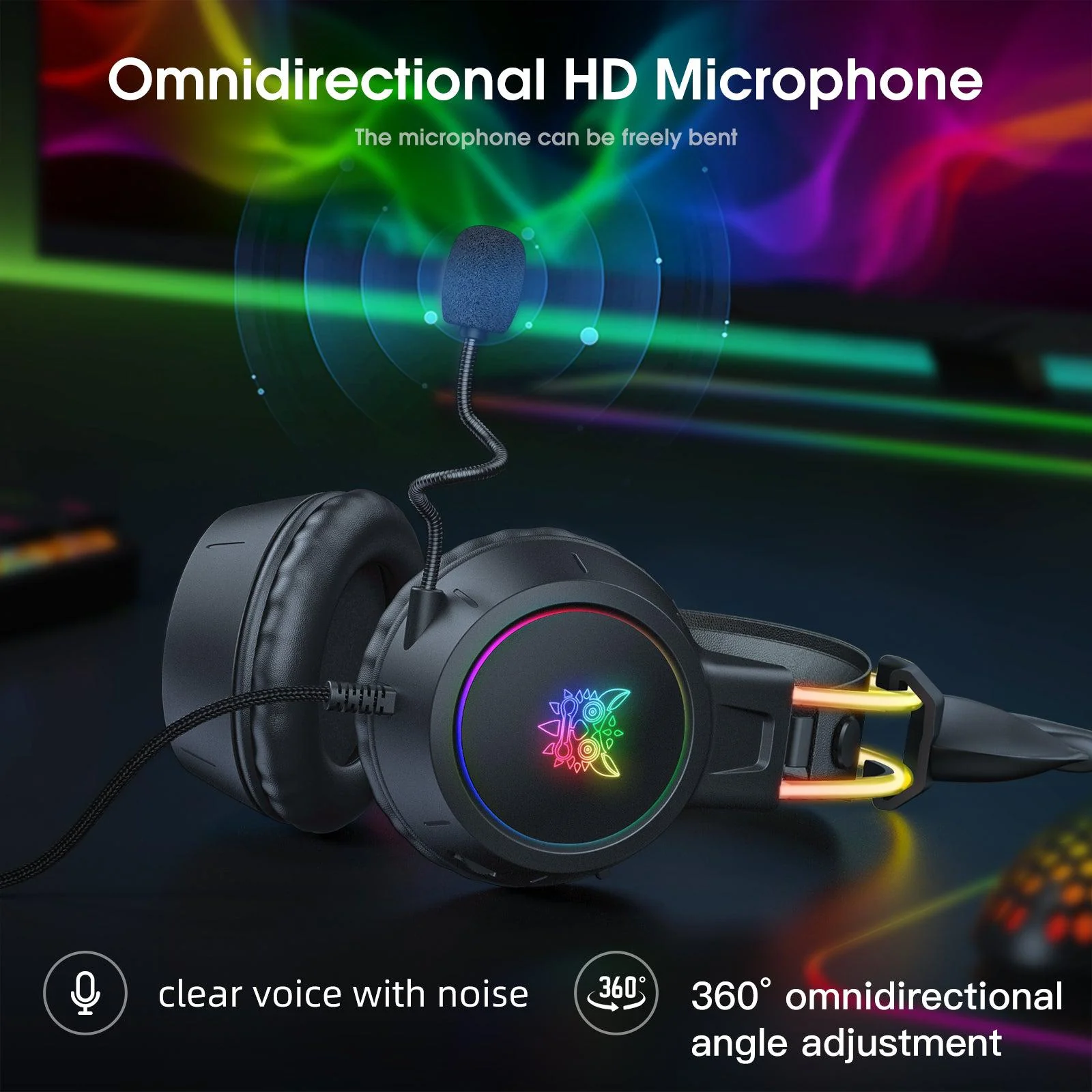 ONIKUMA X15 PRO Deer Ear Headphones - Image 3