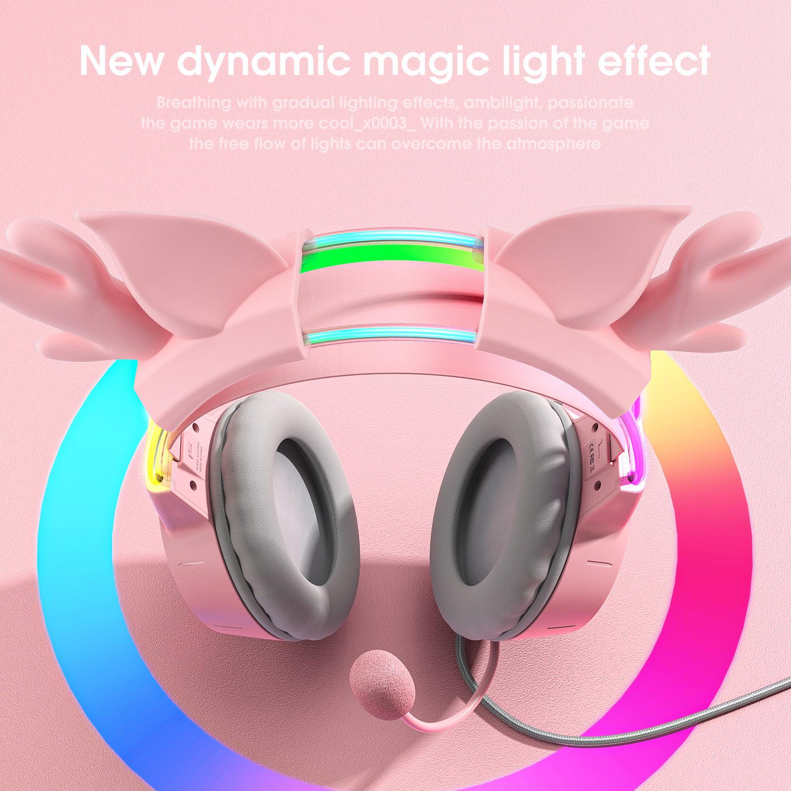 ONIKUMA X15 PRO Deer Ear Headphones - Image 9