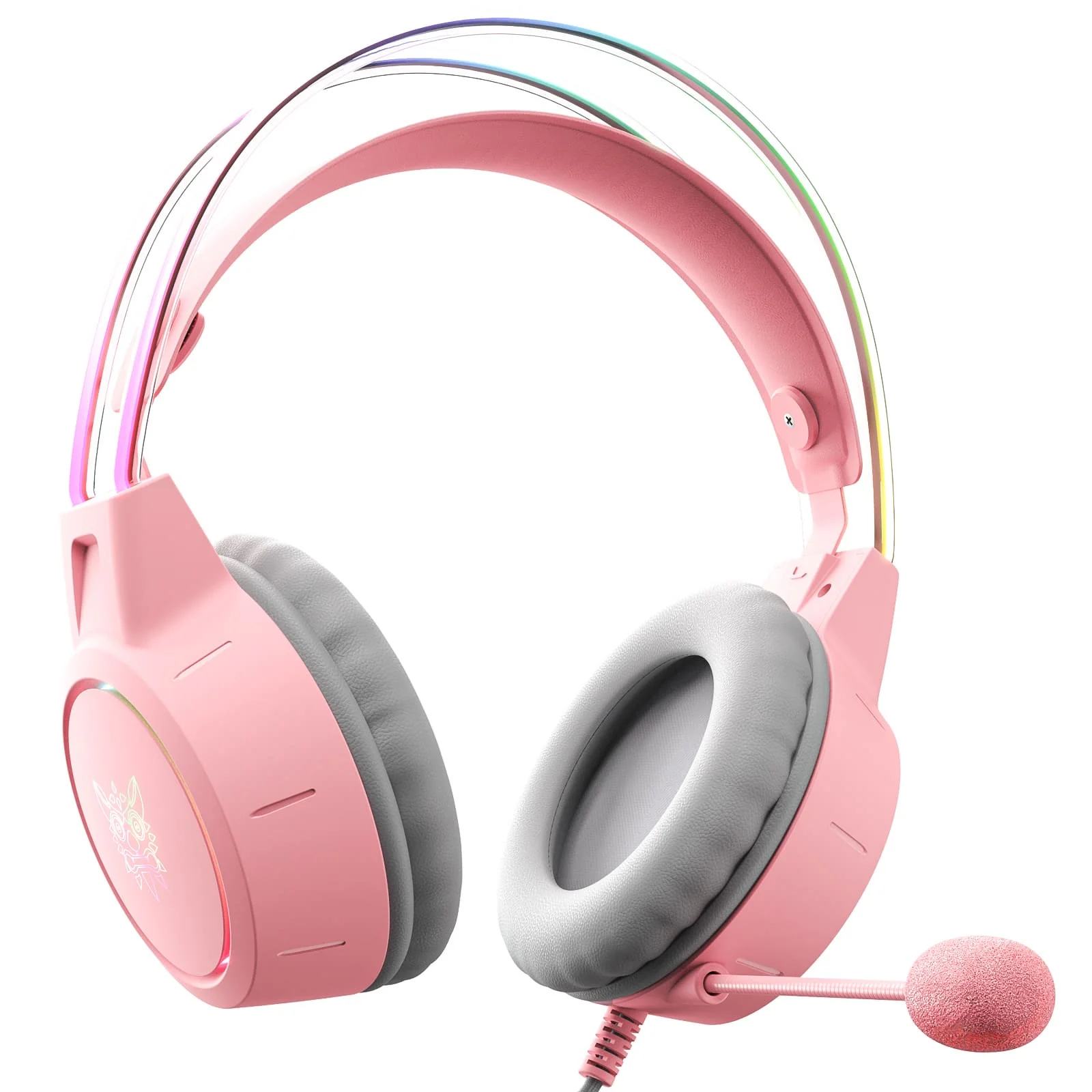 ONIKUMA X15 PRO RGB Light Double-Head Beam Noise Cancelling Microphone Gaming Headphones with microphone 3.5 mm wired headset for PC XBOX PS4 - Image 8