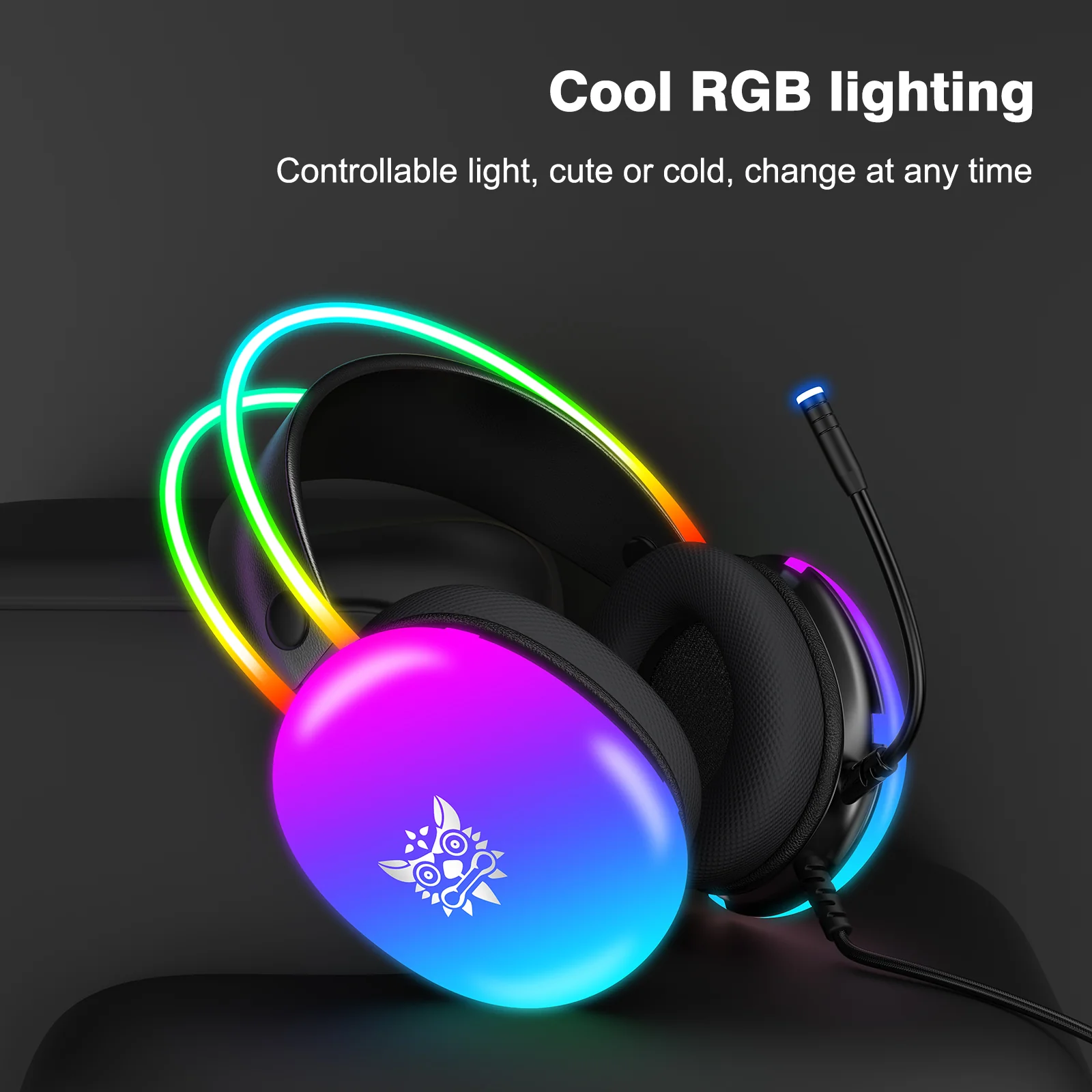 ONIKUMA X25 RGB Gaming Headset - Image 11