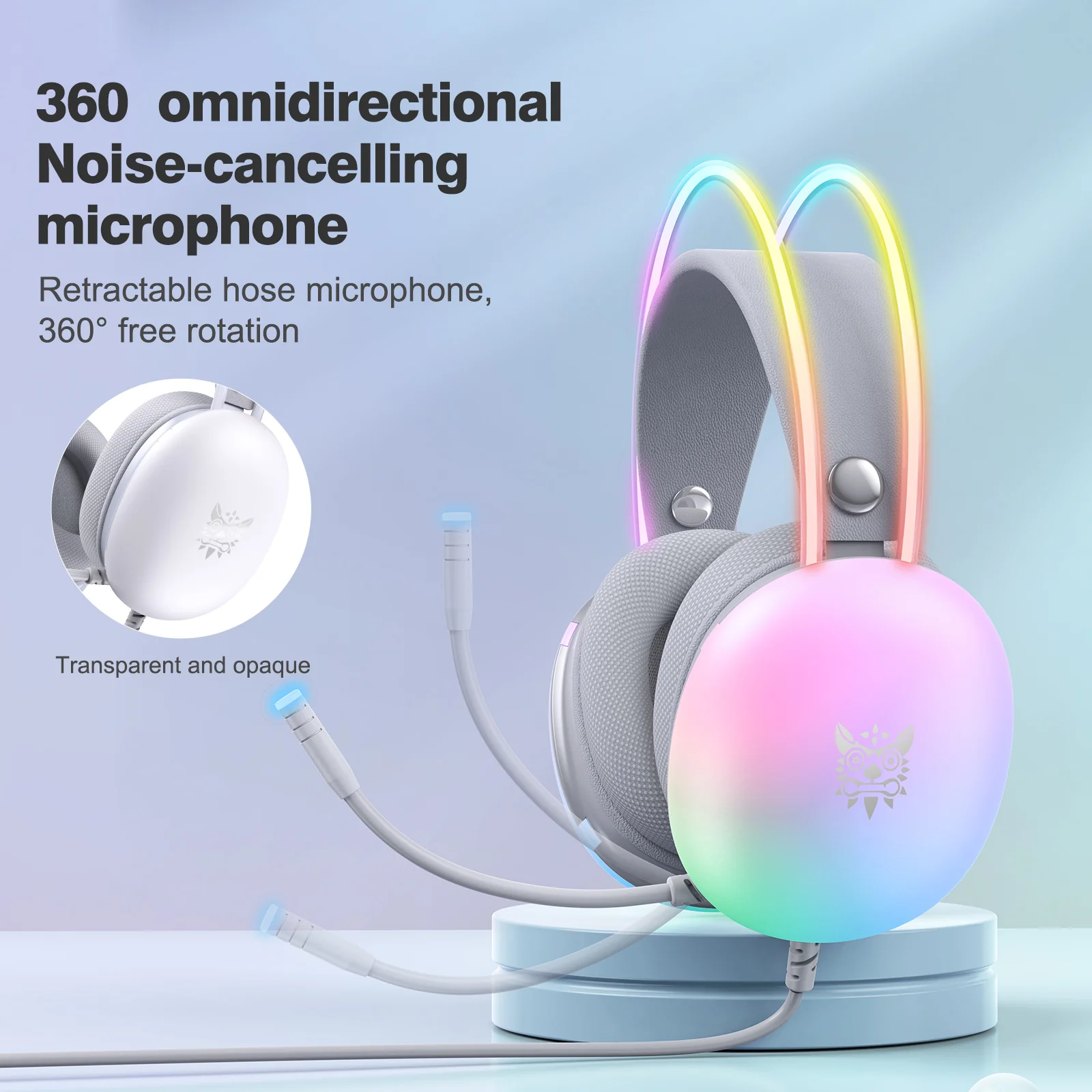 ONIKUMA X25 RGB Gaming Headset - Image 5