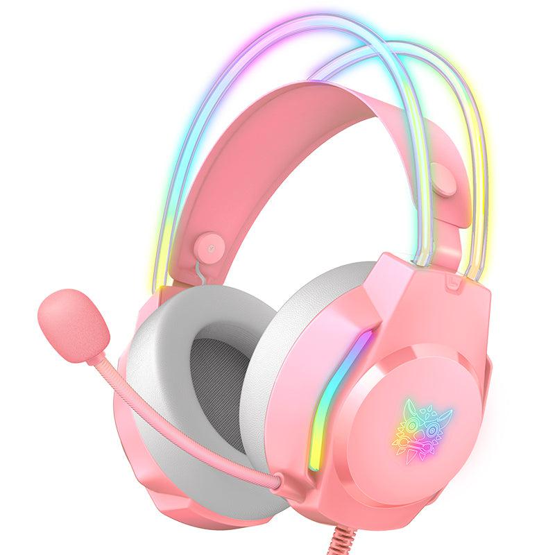 ONIKUMA X26 Head-mounted Earphone RGB Light, Noise Reduction Wired Headphone - Image 7