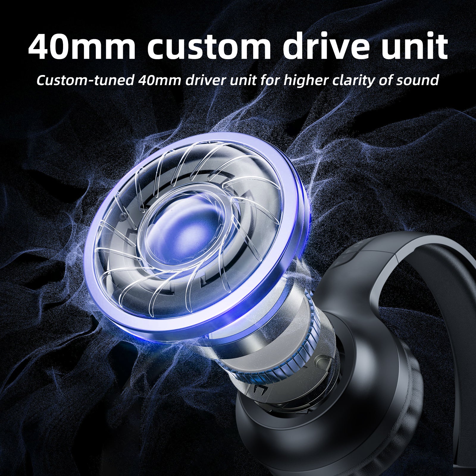 ONIKUMA X36 Gaming Headset Abyss Flow Light Effect Comfortable to Wear Sound Recognition - Image 4