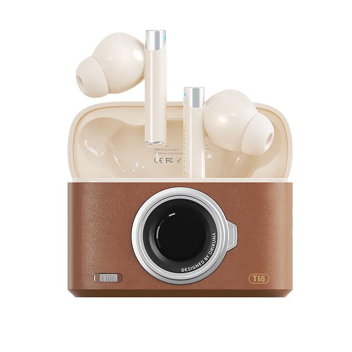 ONIKUMA T18 New In-Ear Bluetooth Earphones, Retro Style Reinvention & Innovation Sports Gaming Headset - Image 10