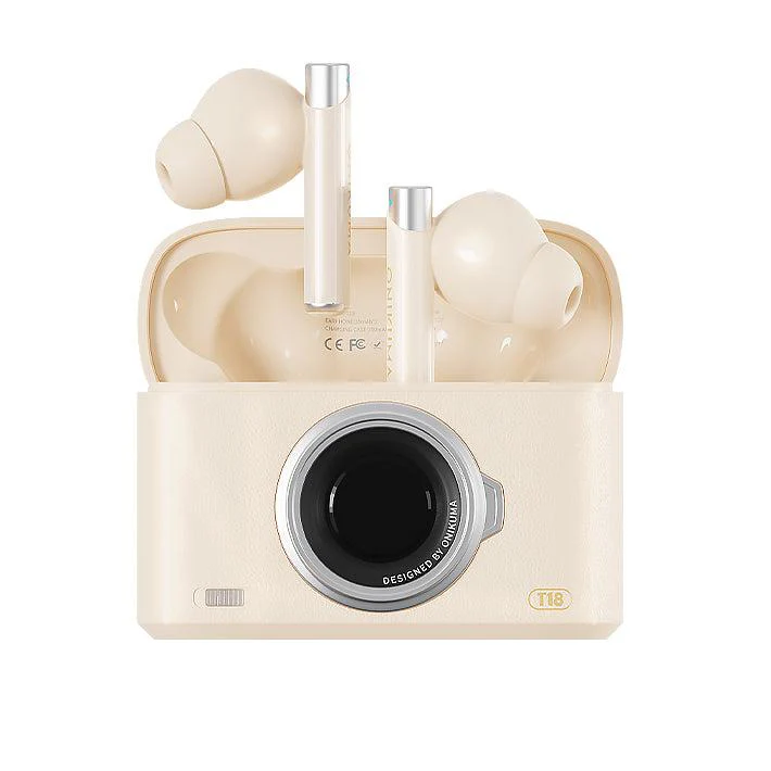 ONIKUMA T18 New In-Ear Bluetooth Earphones, Retro Style Reinvention & Innovation Sports Gaming Headset - Image 9